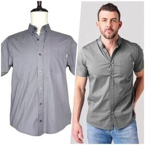 Vuori Gray Casual Button Down Shirt